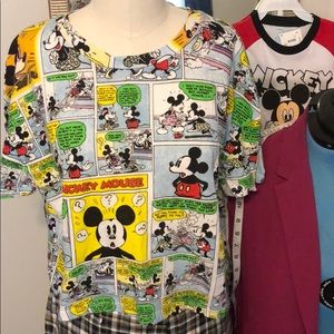 Disney comic crop top